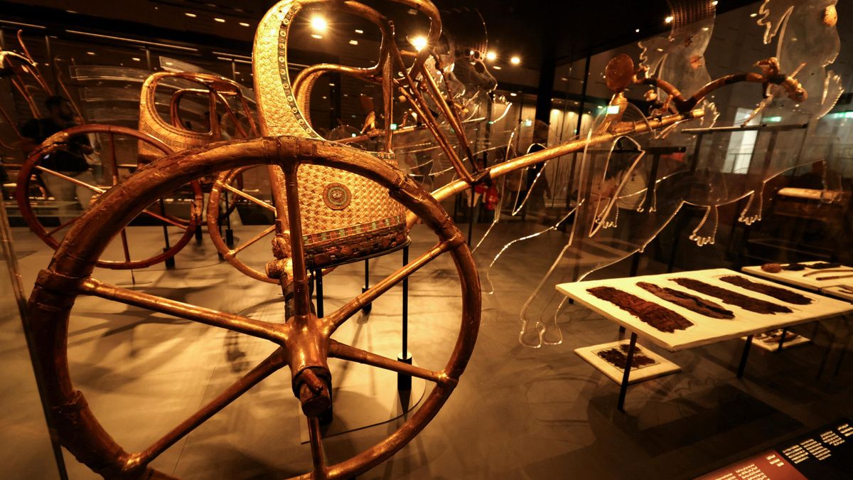 Fotky: Tutanchamonovy poklady po více než století poprvé na jednom místě